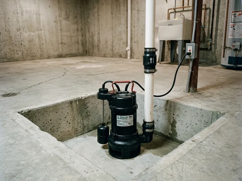 Sump Pump Installation Plumber in Garden City, MN
